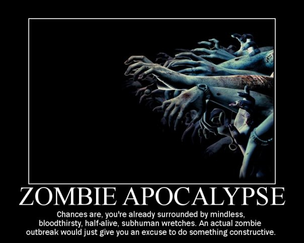 The zombie apocalypse
